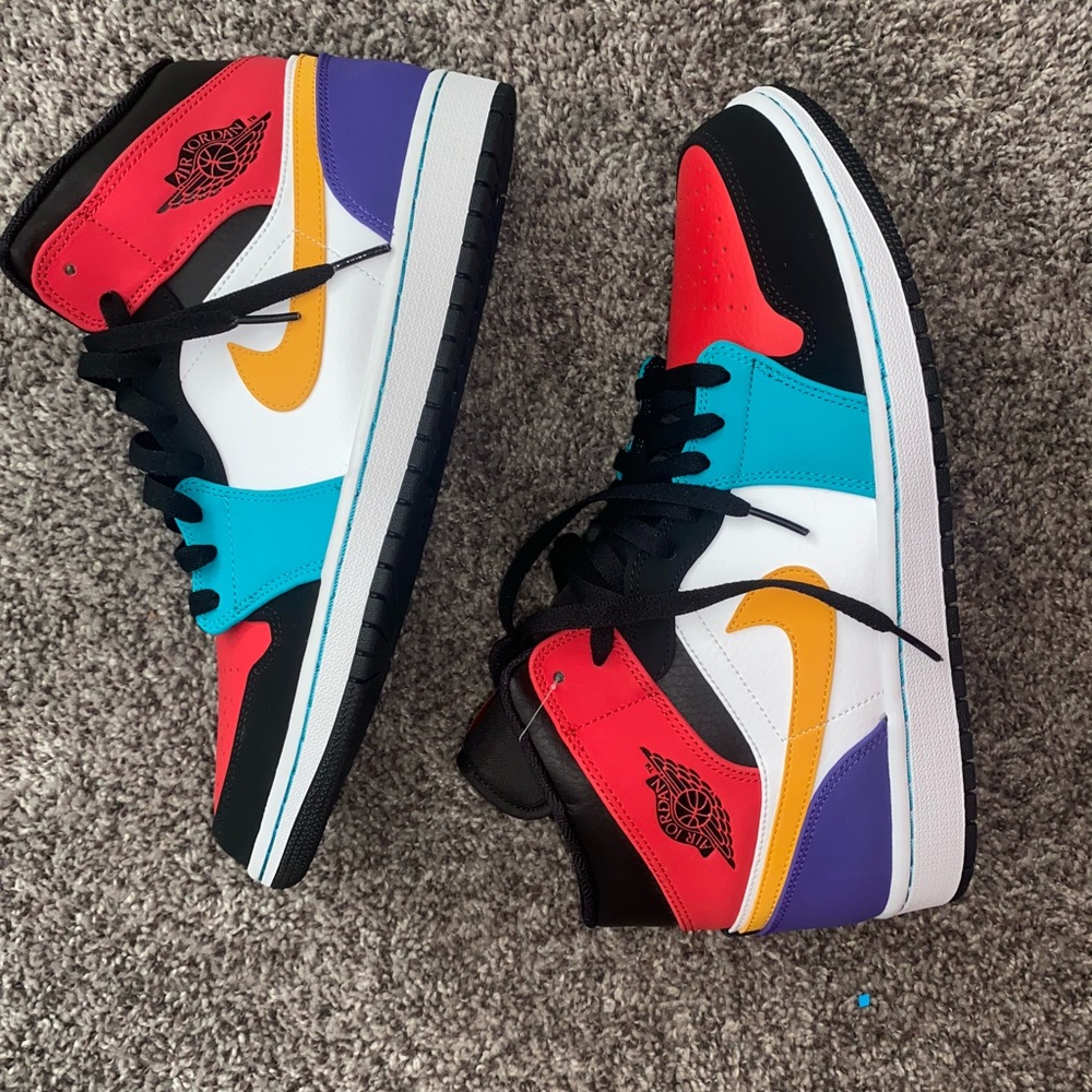 Air Jordan 1s Mid Multi-Color